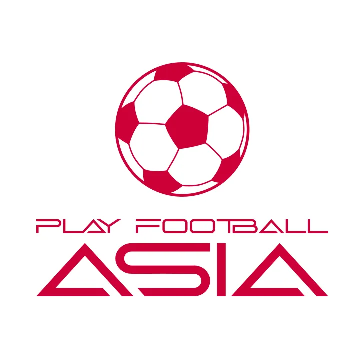 Play Football Asia logo - Creating opportunities, bringing diverse football to all, fostering inclusive play, and sustainability and connecgting communities across Asia.